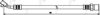 APEC braking HOS3830 Brake Hose
